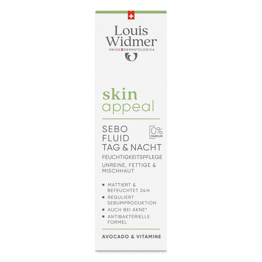 Louis Widmer skinappeal Sebo Fluid Tag & Nacht unparfÃ¼miert
