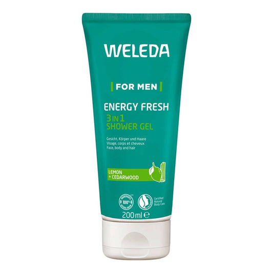 Weleda For Men Energy Fresh 3in1 Shower Gel