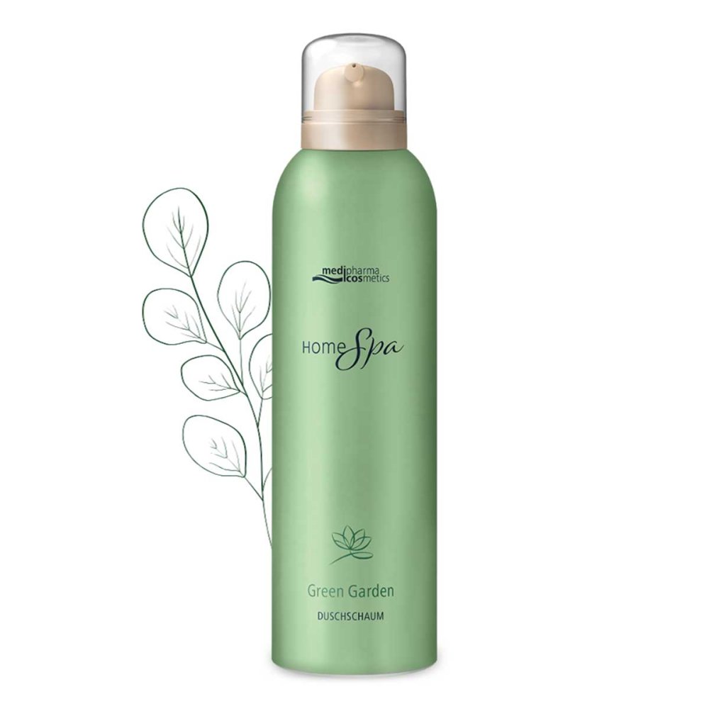 Home Spa Green Garden Duschschaum