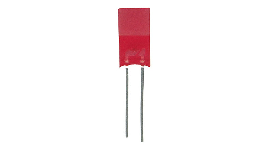 LED Quadratisch 5 x 5 mm Rot
