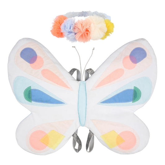Verkleidungsset Schmetterling Pastel