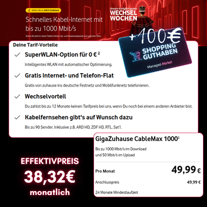 Vodafone Internet Zuhause