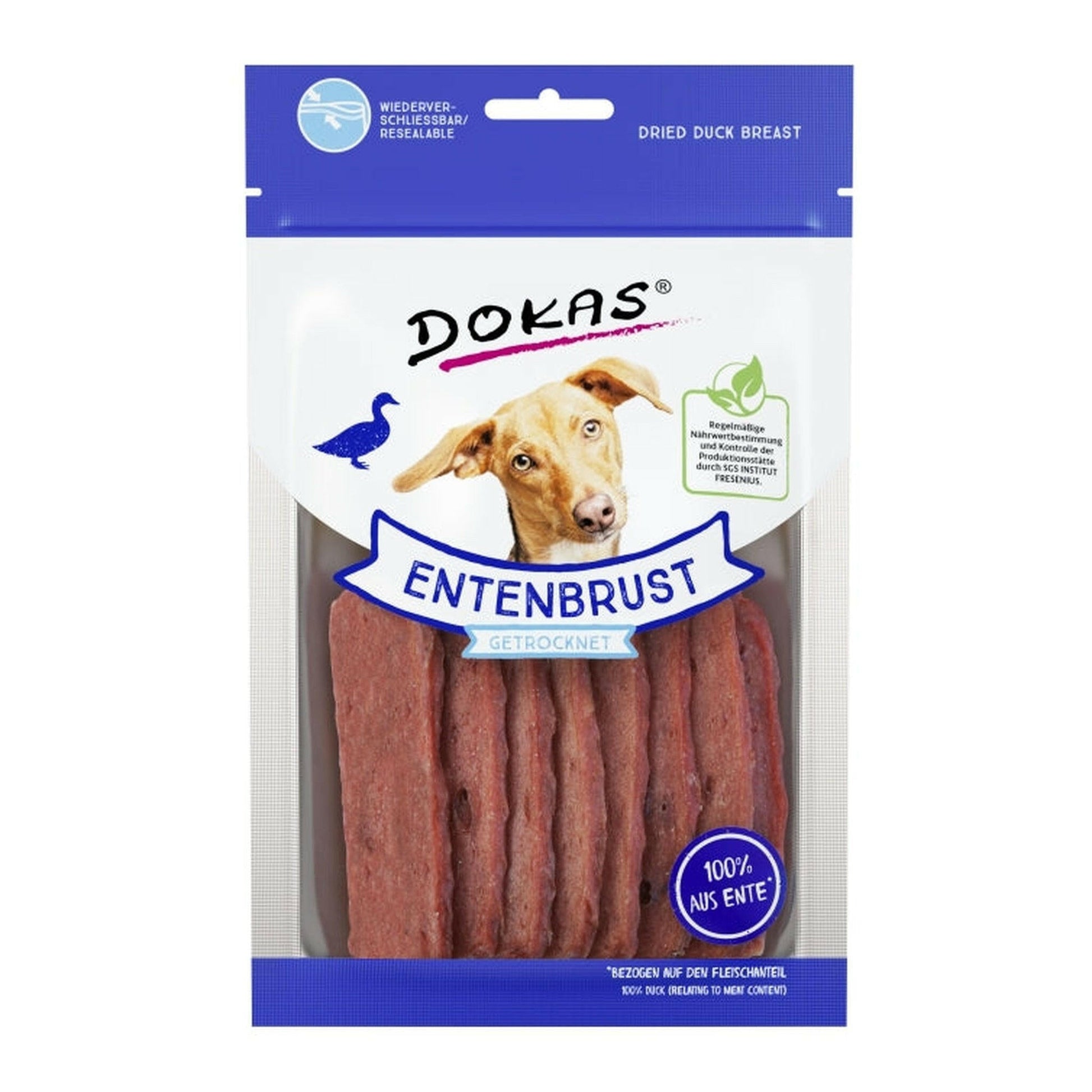 Dokas Hunde Snack getrocknet 70g (12 Stück)