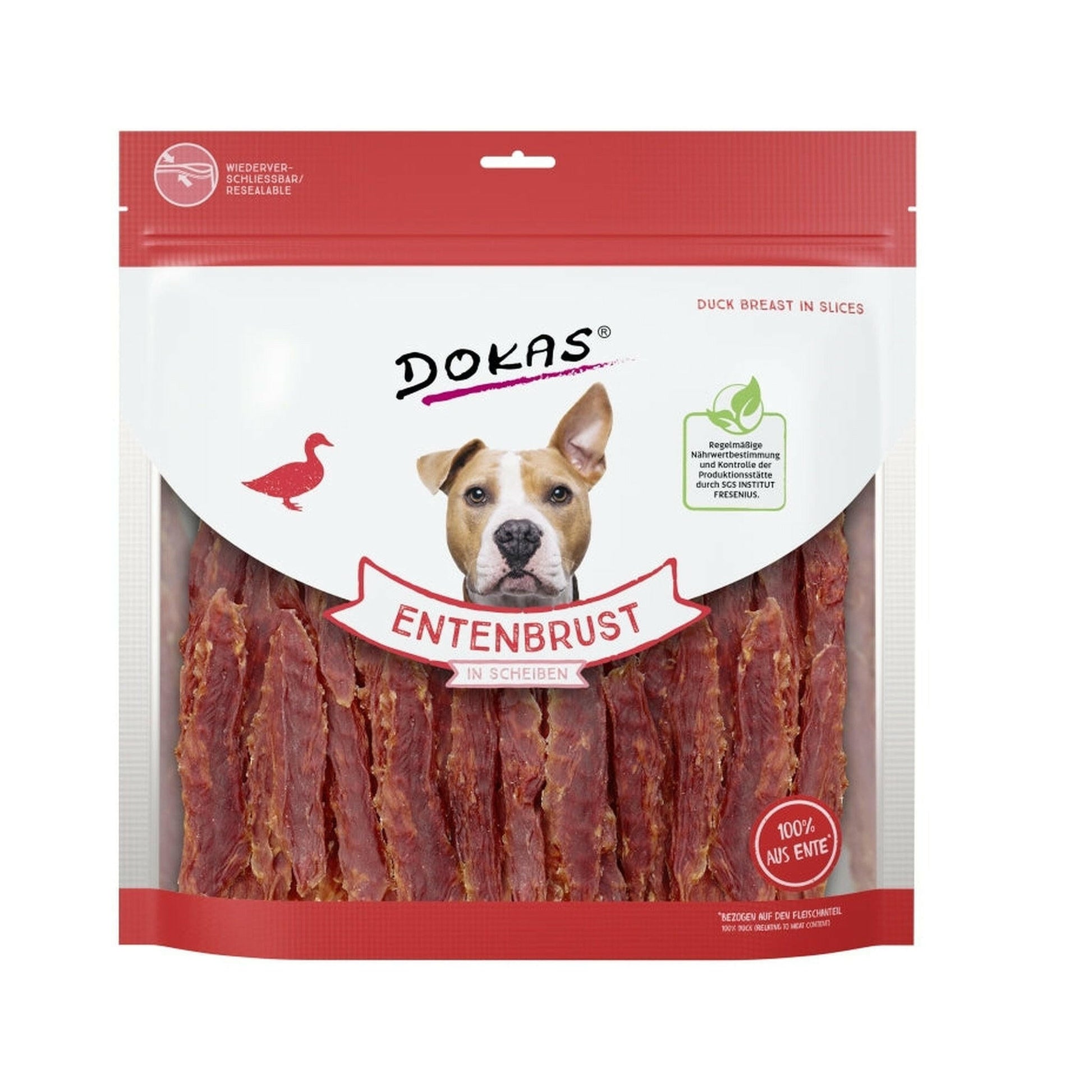 Dokas Snack Entenbrust in Scheiben 4x900g