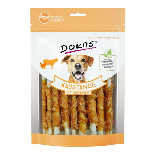 Dokas Hunde Snack Kaustange mit Hühnerbrustfilet