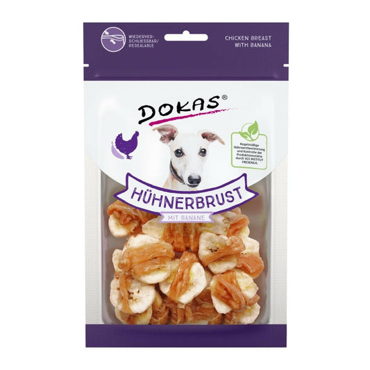 Dokas Hühnerbrustfilet mit Banane 8x70g