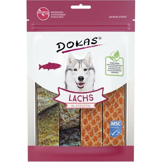 Dokas Lachs in Streifen