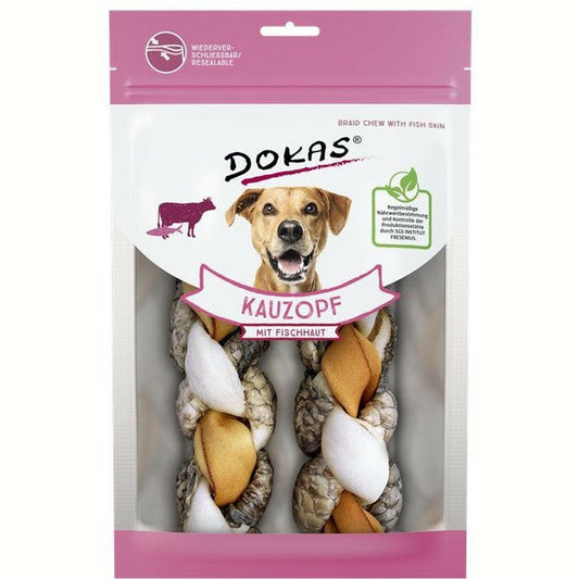Dokas Kauzopf mit Fischhaut