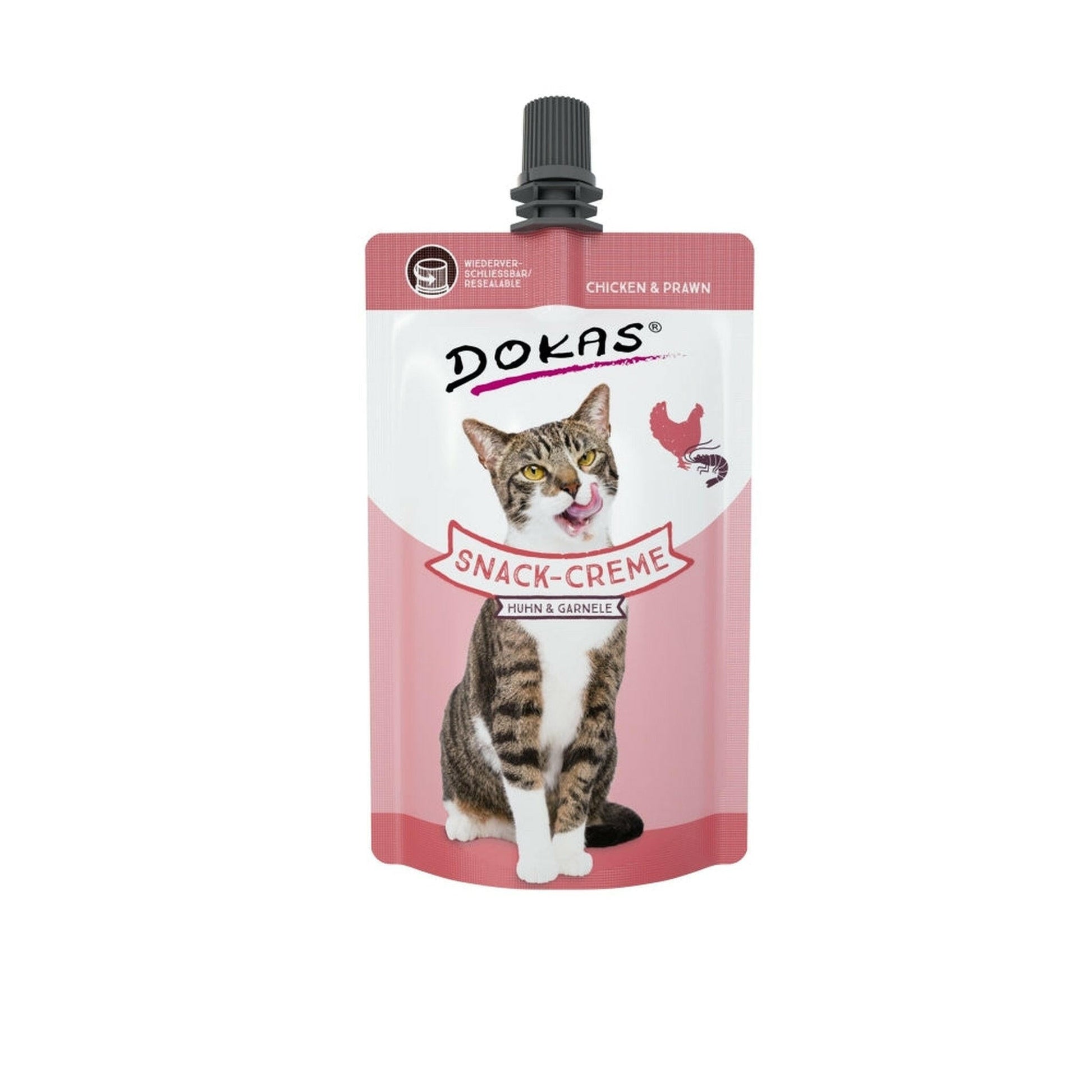 Dokas Snack-Creme Huhn & Garnele