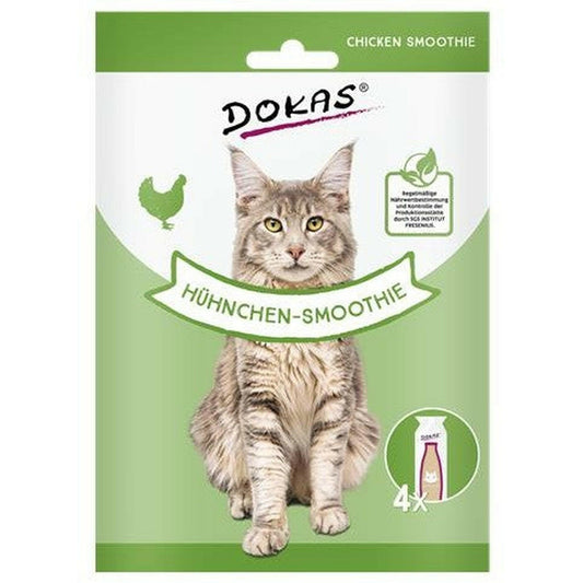 Dokas Cat Snack Hühnchen-Smoothie 4x30ml 8er Pack