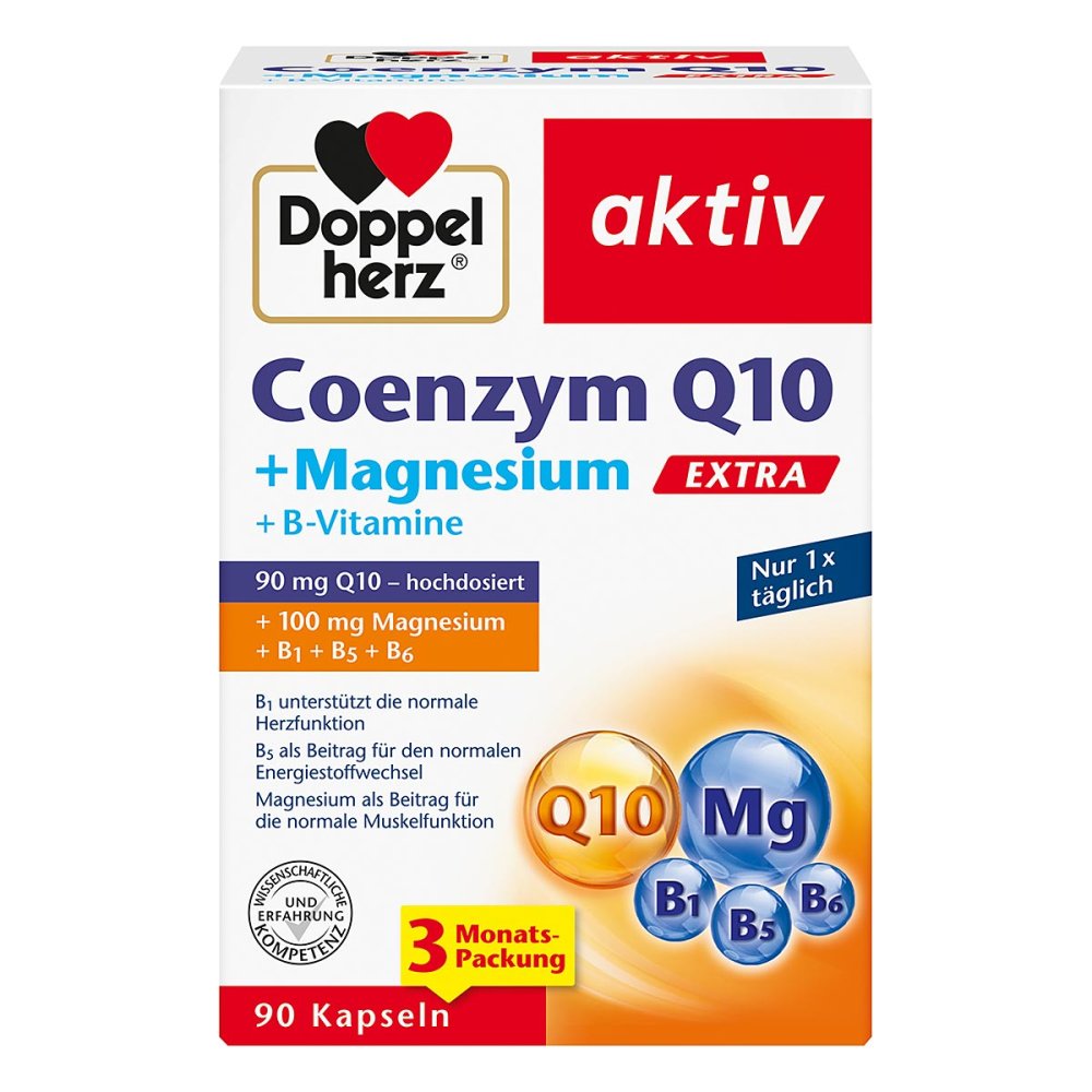 Doppelherz Coenzym Q10 Extra+magnesium Kapseln