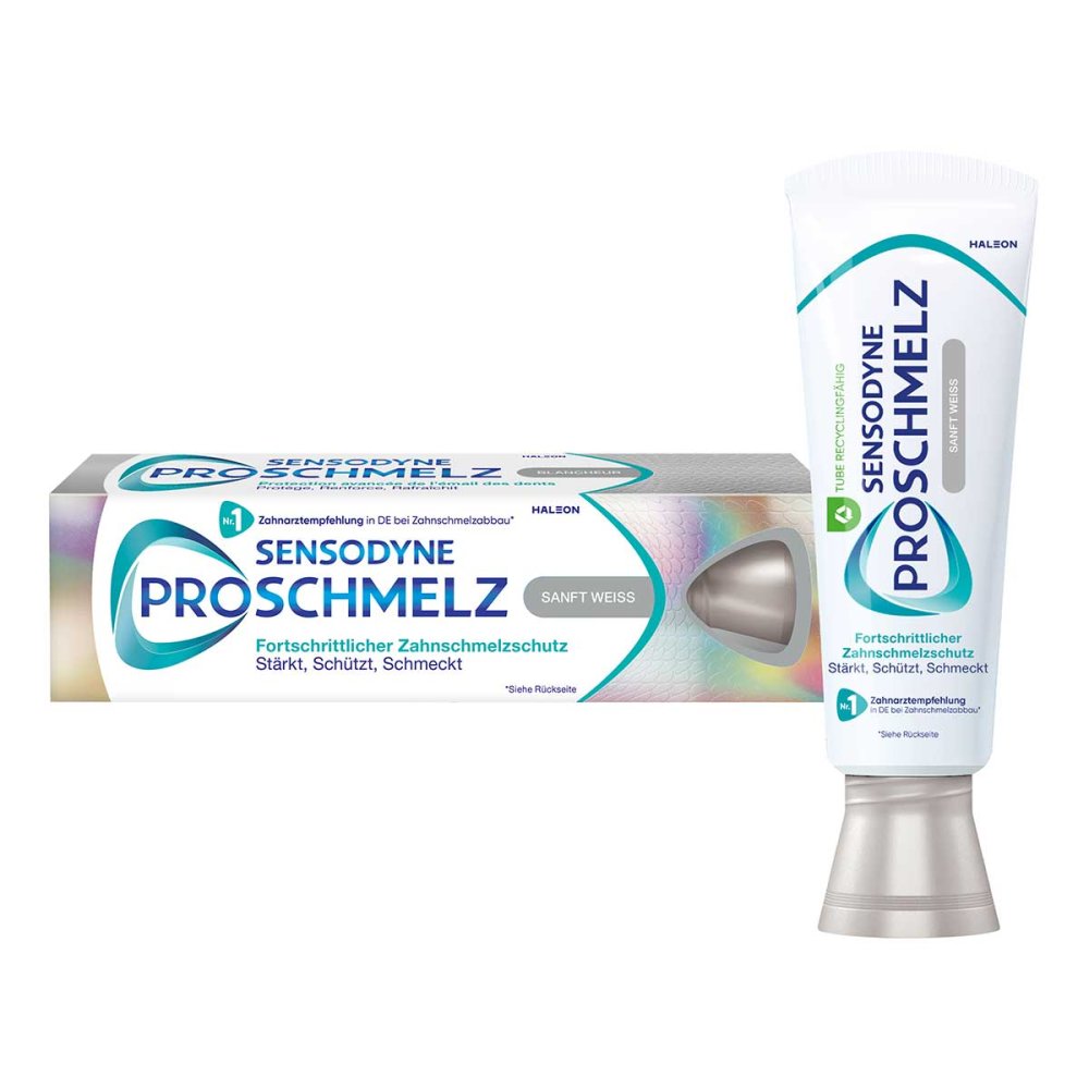 Sensodyne Proschmelz Sanft WeiÃ Zahnpasta