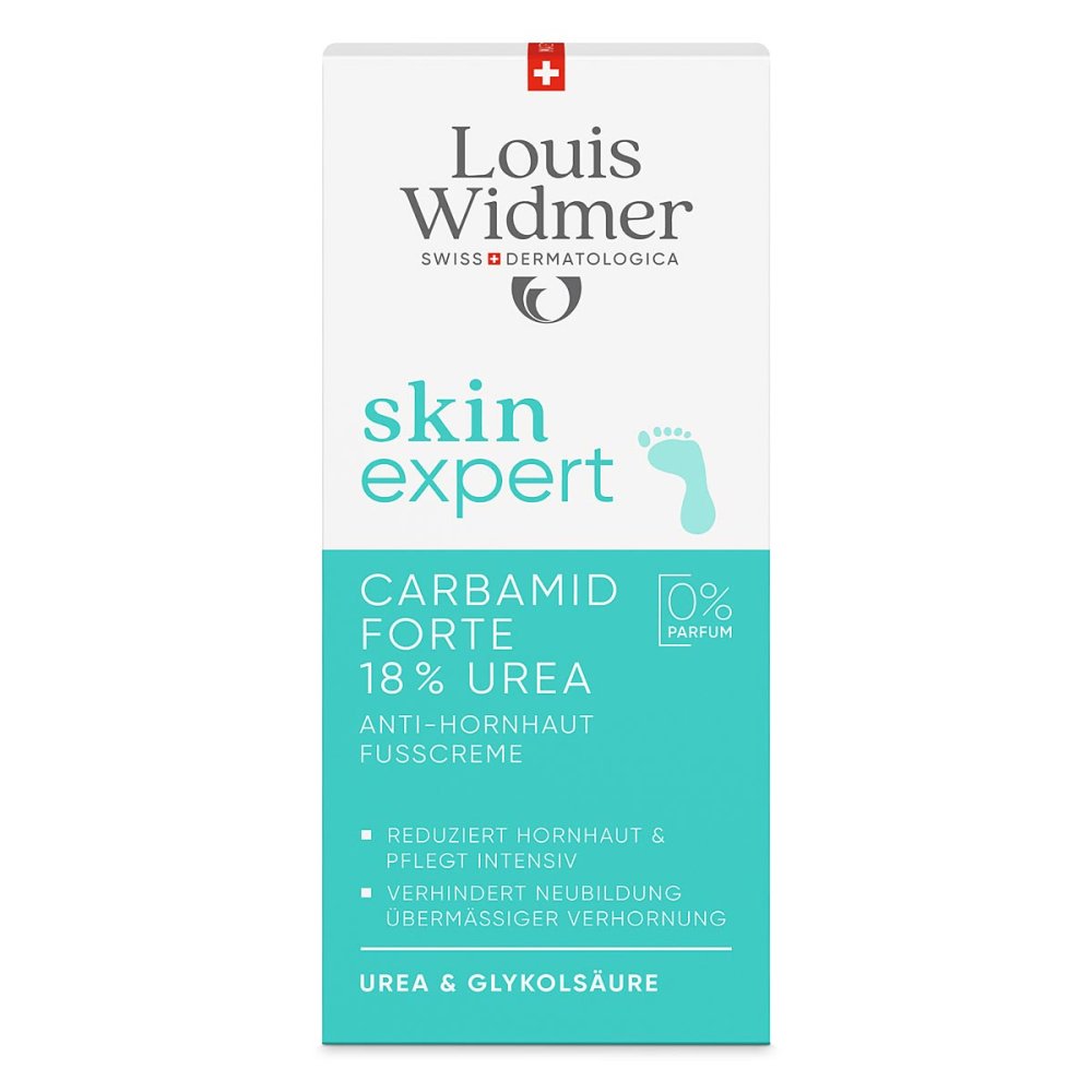 Louis Widmer skinexpert Carbamid Forte Anti-Hornhaut FuÃcr. o.p