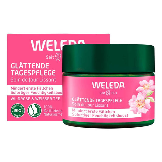 Weleda GlÃ¤ttende Tagespflege Wildrose & WeiÃer Tee