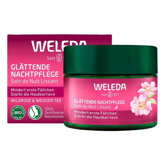 Weleda GlÃ¤ttende Nachtpflege Wildrose & WeiÃer Tee