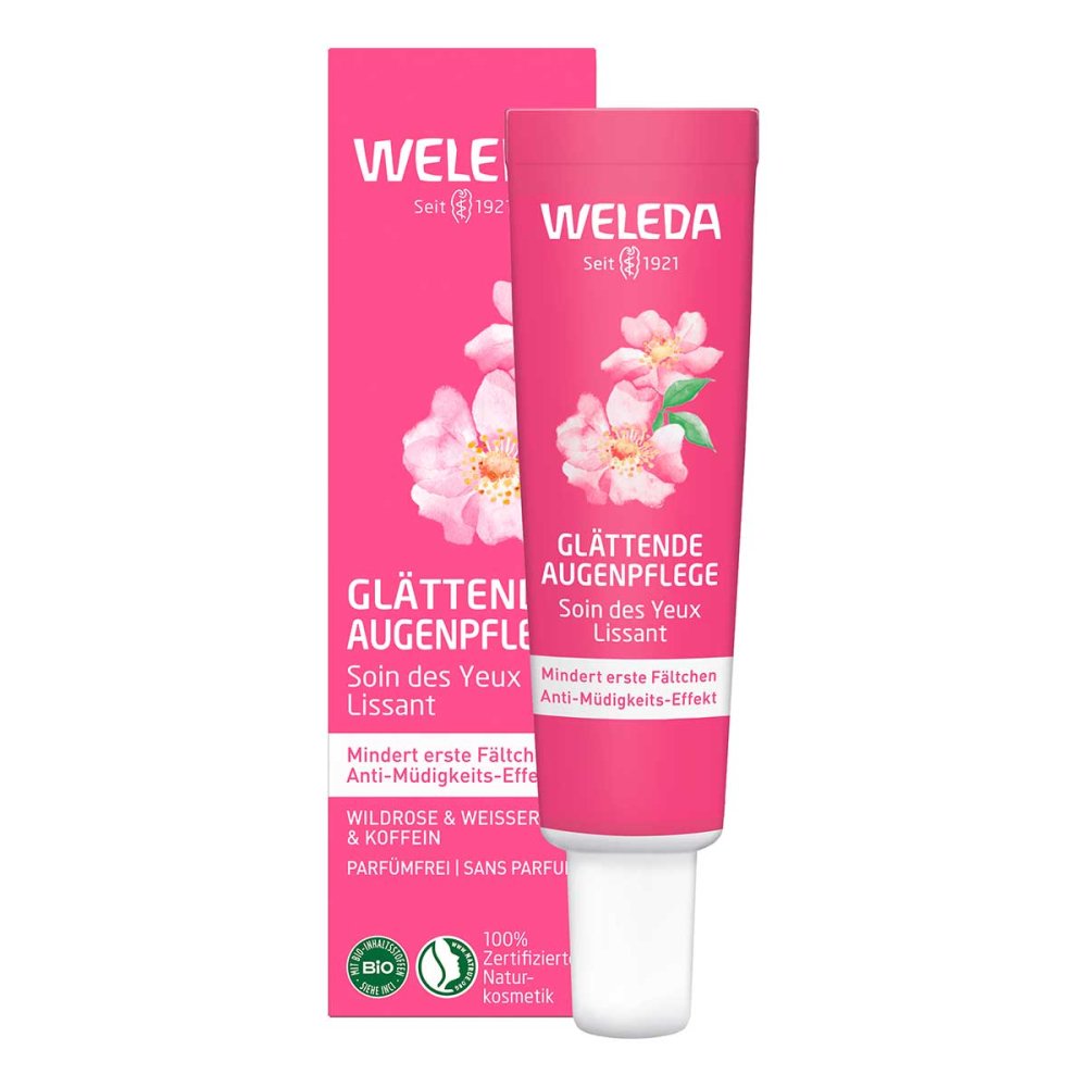 Weleda GlÃ¤ttende Augenpflege Wildrose & WeiÃer Tee