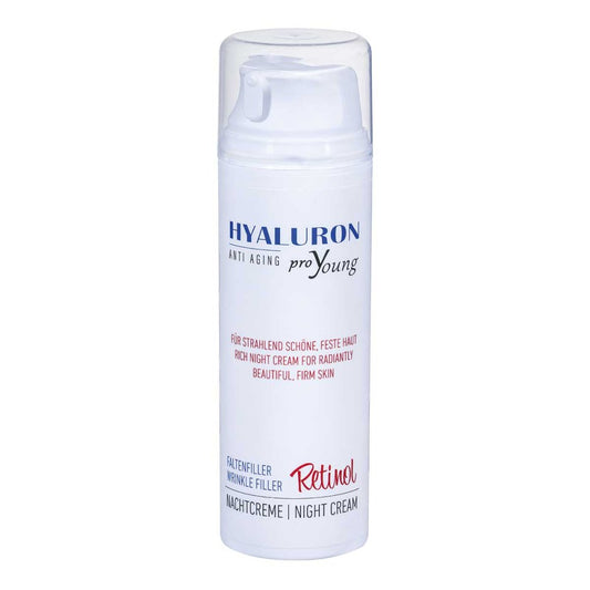 ProYoung Hyaluron Anti-Aging Faltenfiller Retinol Nachtcreme