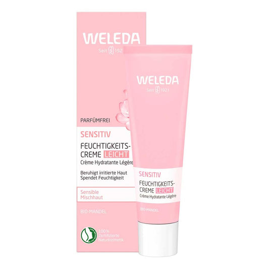 Weleda Sensitiv Feuchtigkeitscreme Leicht Mandel
