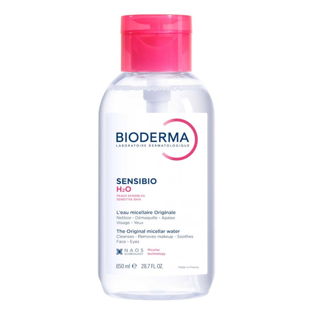 Bioderma Sensibio H2o Pump Sanft reinigendes Mizellenwasser