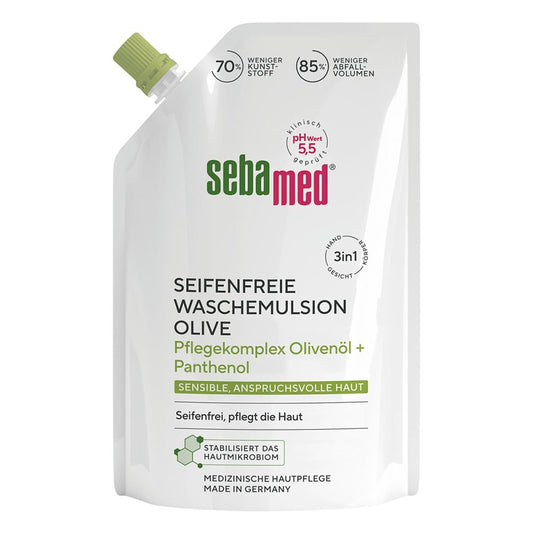 Sebamed Oliven Waschemulsion NachfÃ¼llbeutel