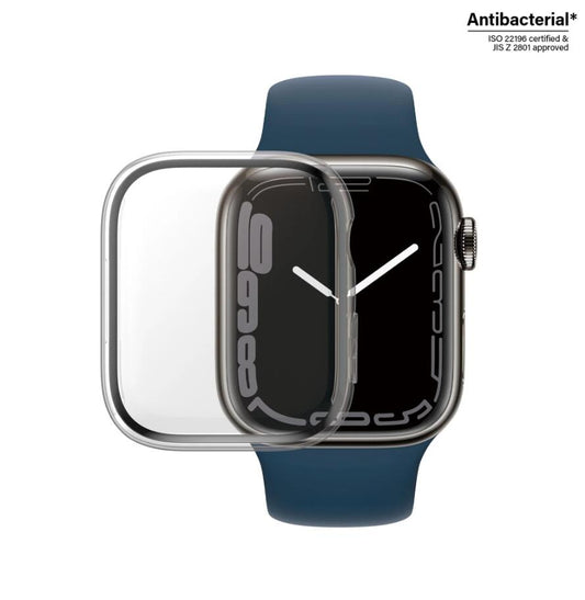 PanzerGlass™ Displayschutz Full Body Apple Watch Series 7, 8 & 9 - 45mm transparent
