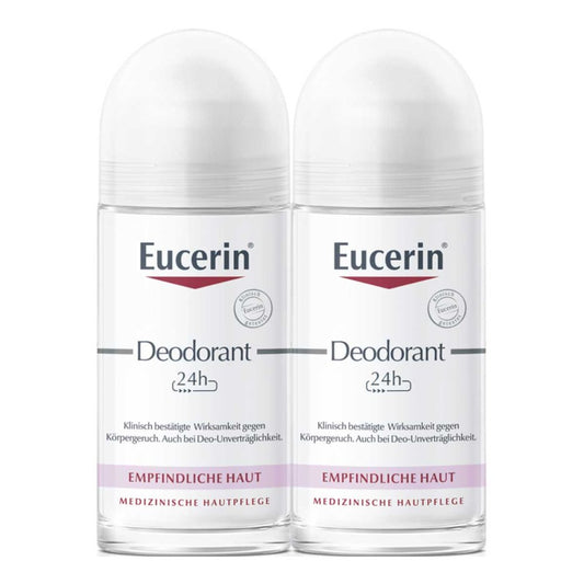 Eucerin Deodorant Roll-On 24h Doppelpack