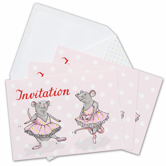Einladungskarten Set Ballett (Krima & Isa)