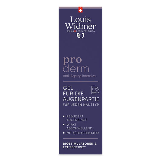 Louis Widmer proderm Gel fÃ¼r die Augenpartie Intensiv o.p