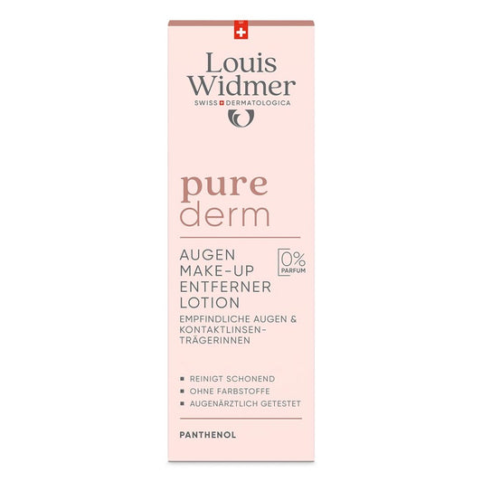 Louis Widmer purederm Augen-Make-up-Entferner Lotion o.p