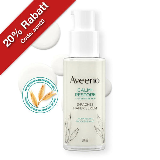 Aveeno Calm+ Restore 3-faches Hafer Serum