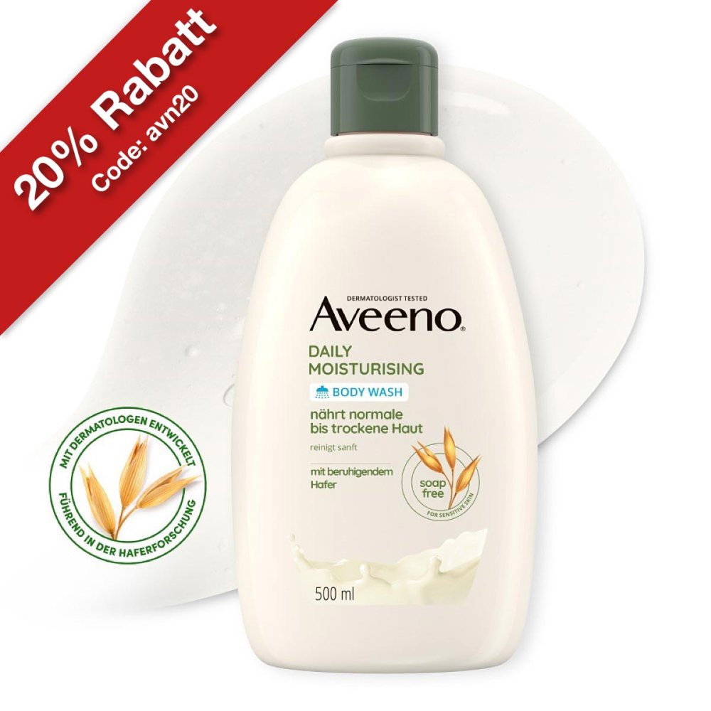 Aveeno Daily Moisturising Seifenfreies Duschgel