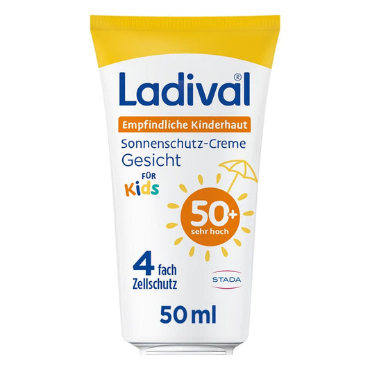 Ladival Empfindl. Kinderhaut Sonnenschutz-Creme LSF 50+ Gesicht
