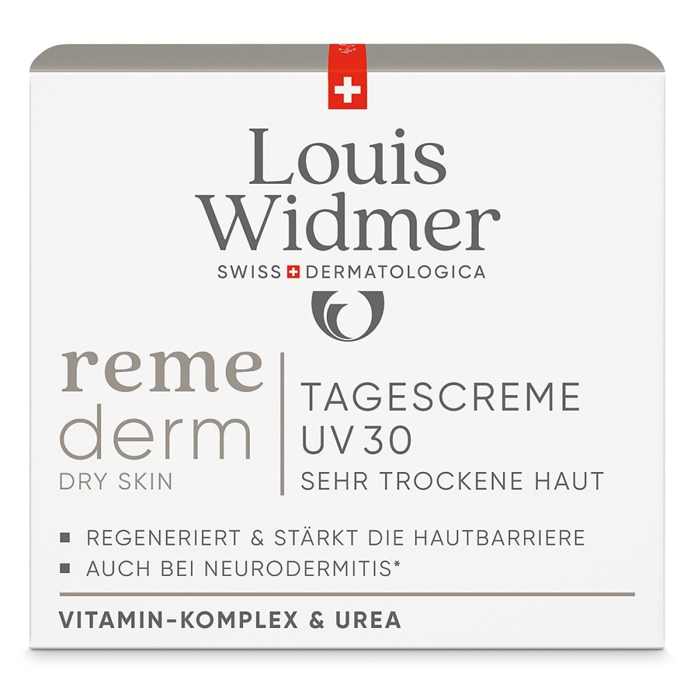 Louis Widmer remederm Tagescreme UV 30