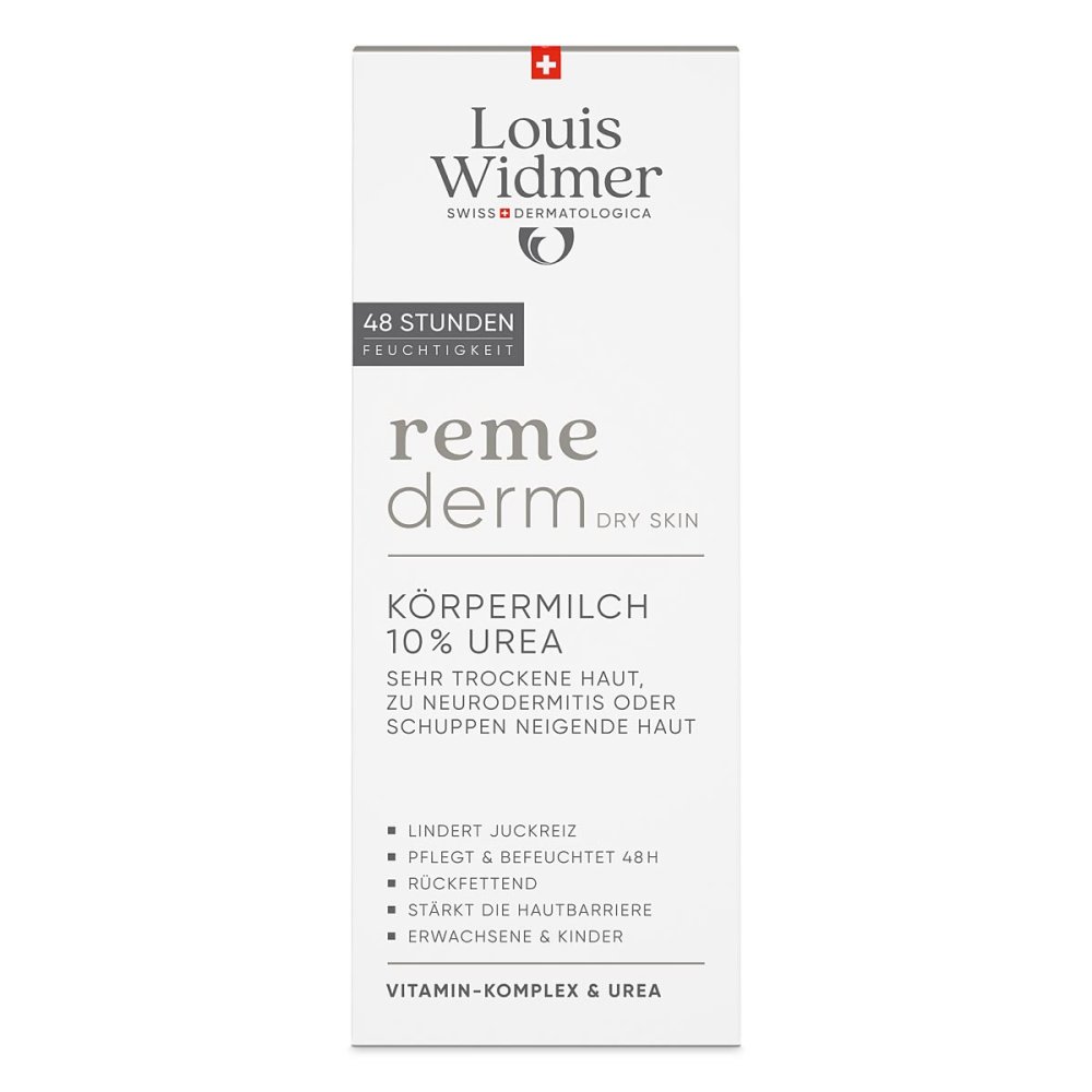 Louis Widmer remederm KÃ¶rpermilch 10% Urea