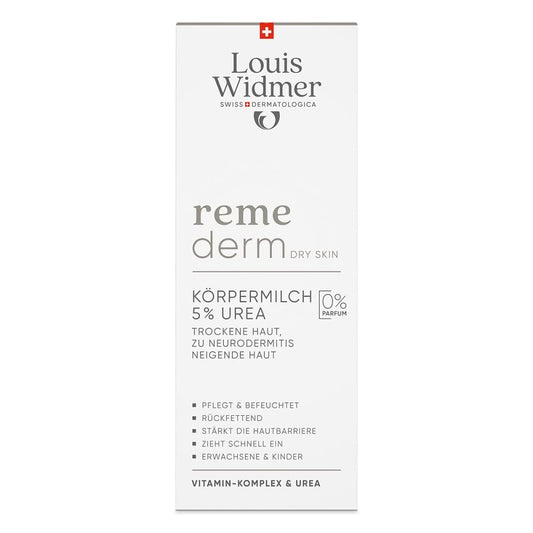 Louis Widmer remederm KÃ¶rpermilch 5% Urea unparfÃ¼miert