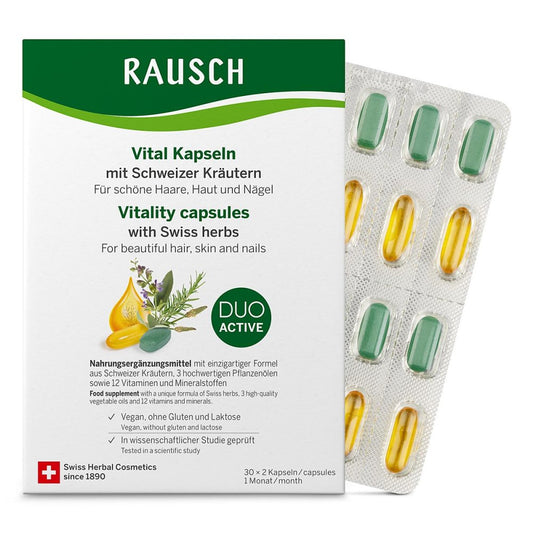 Rausch Vital Kapseln M.schweizer KrÃ¤uter 1 Monat