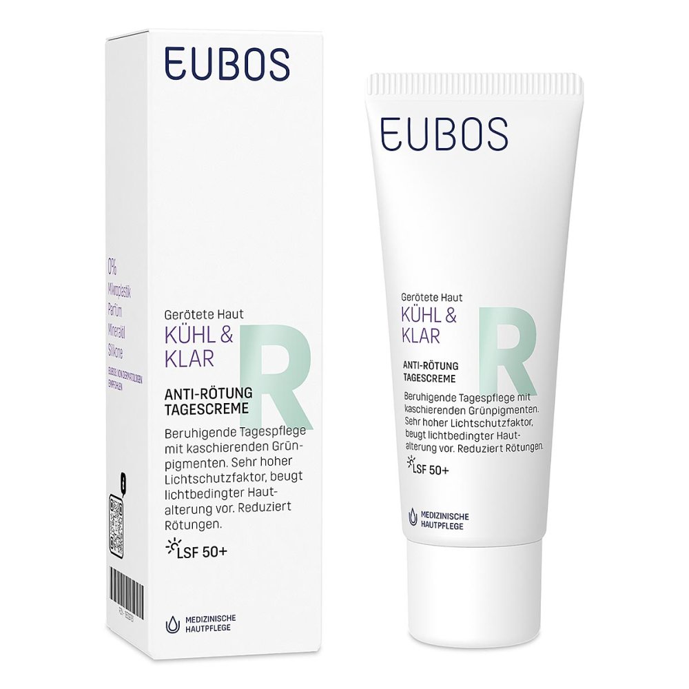 Eubos KÃ¼hl & Klar Anti-RÃ¶tung Tagescreme Lsf 50+