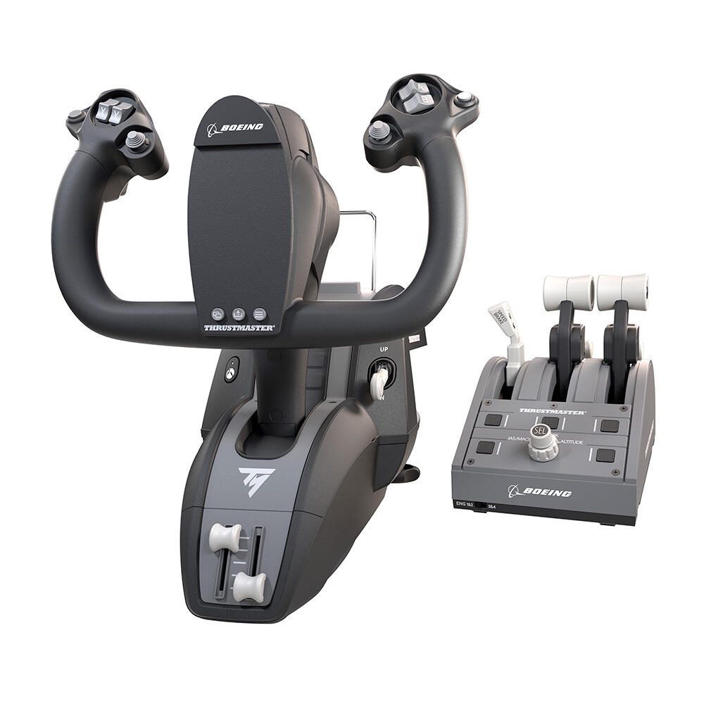Thrustmaster TCA Yoke Pack Boeing Edition mit Steuerhorn und Schubhebel
