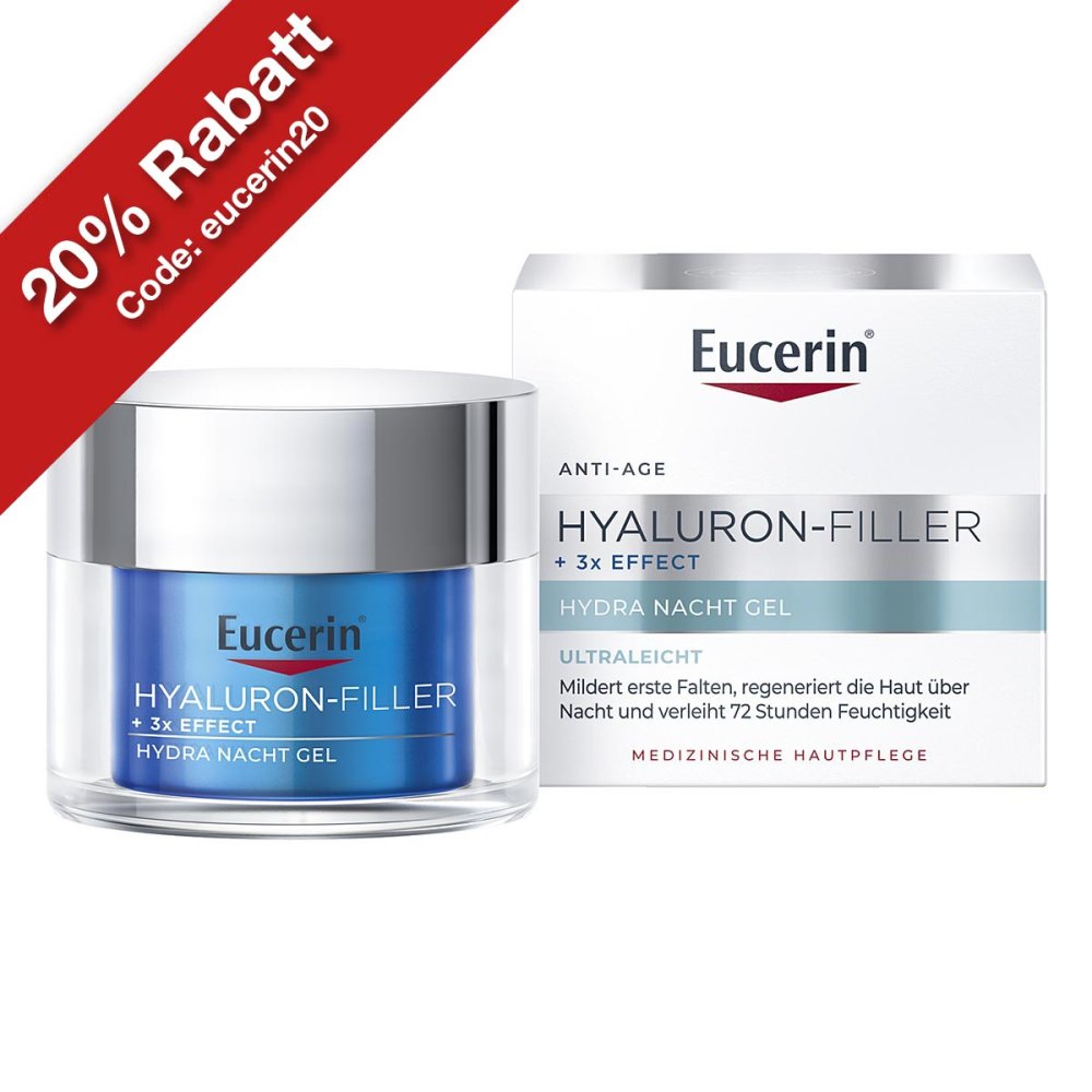 Eucerin Anti-Age Hyaluron-Filler Hydra Nacht Gel