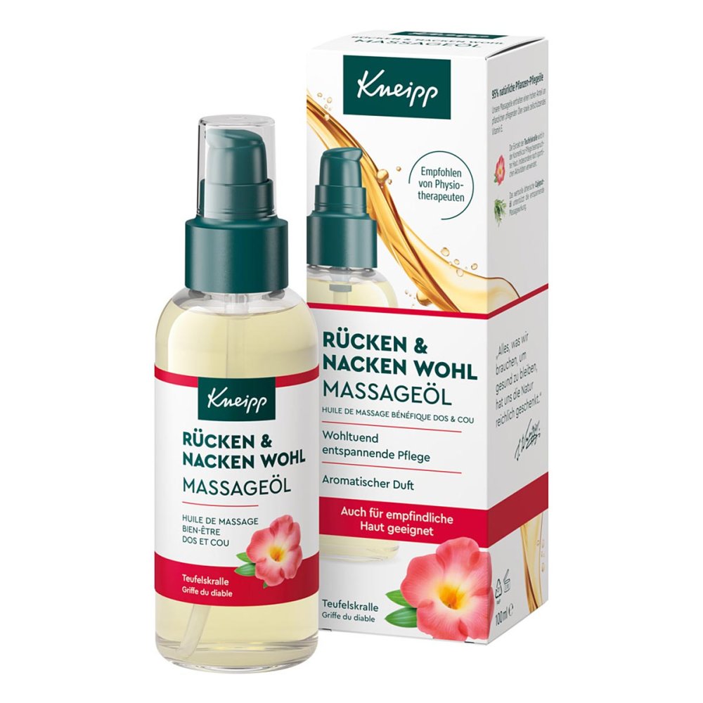 Kneipp MassageÃ¶l RÃ¼cken & Nacken Wohl