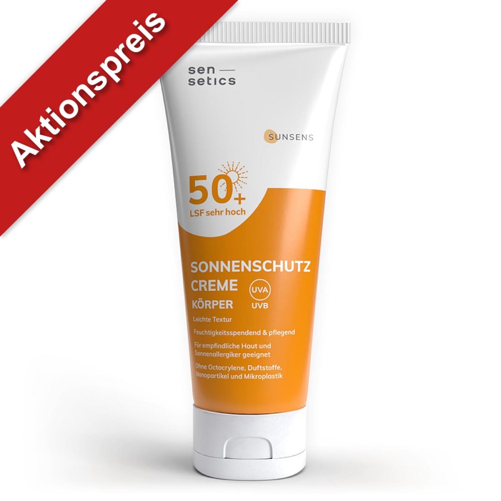 sensetics sunsens Sonnenschutz Creme KÃ¶rper