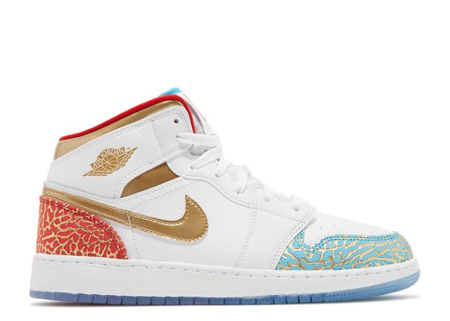 Air Jordan 1 Mid GS NC to Chi
