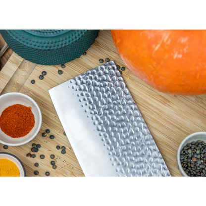 Das asiatische Set: 3 Messer (Schälmesser + Santoku + Hackbeil)