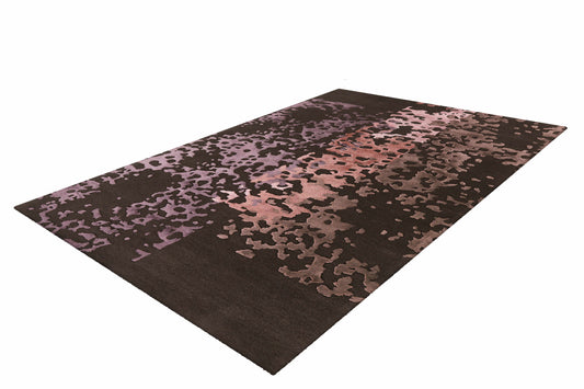 Diamond 8051 Dunkelgrau / Altrosa 170cm x 240cm