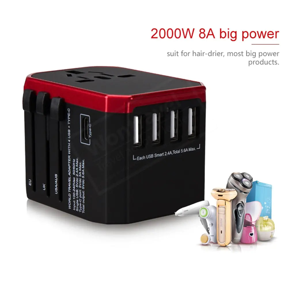 Ports Travel Adapter