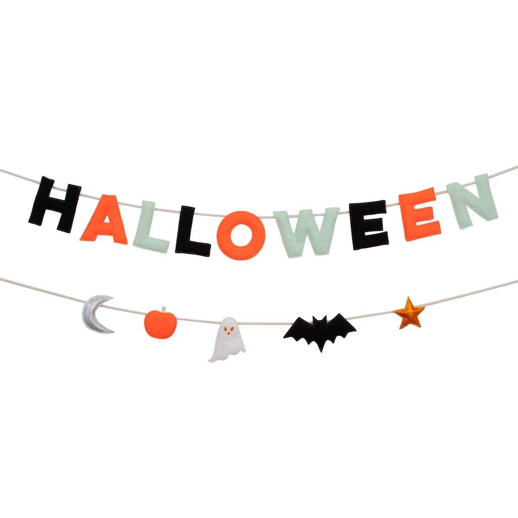 Stoffgirlande Halloween