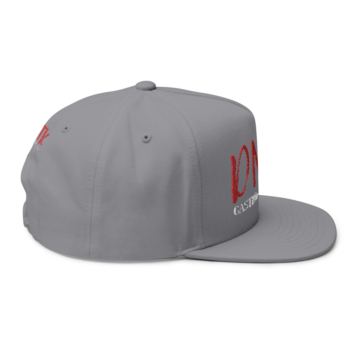 DNTK Flat Bill Cap - Gestickt