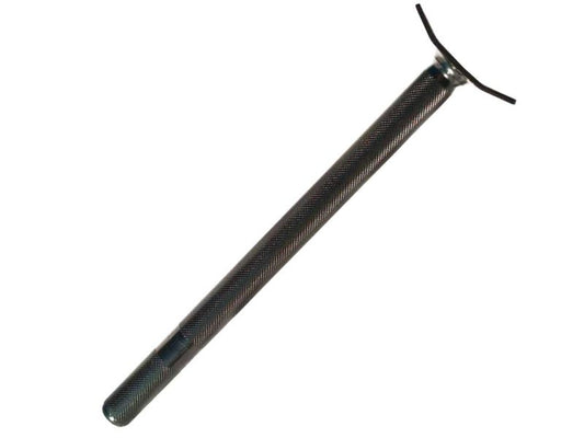 QU-AX Sattelstütze für Einräder, Stahl, 350 mm, schwarz