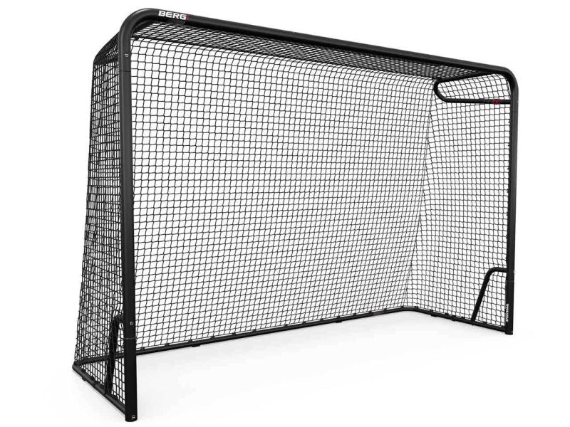 BERG Fußballtor L, 300 x 200 cm, Stahlrahmen, schwarz
