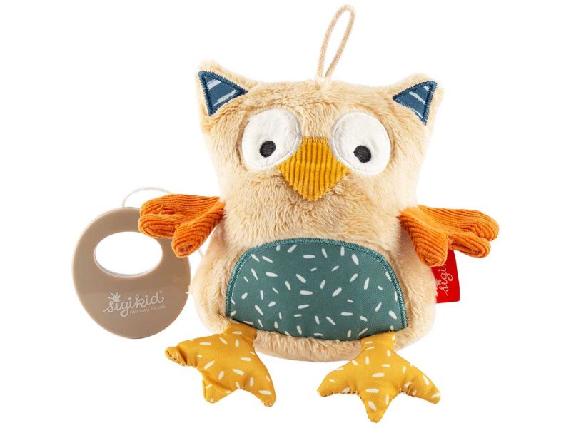 sigikid Spieluhr Eule Yellow